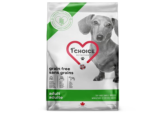 1St Choice ADULT GRAIN FREE Toy and Small Breeds
