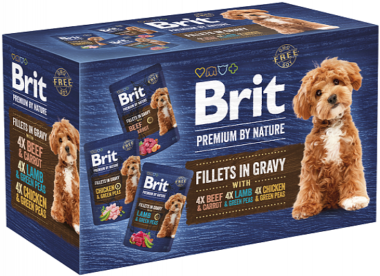 Dog Pouches Fillets in Gravy
