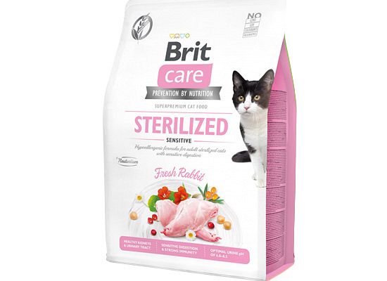 BRIT CARE Sterilized Sensitive Grain Free Rabbit formula
