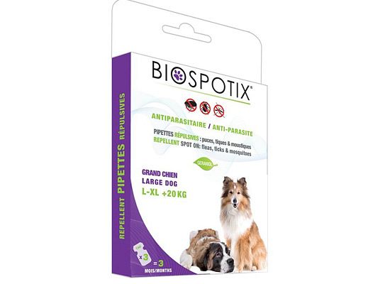 Biospotix dog spot on αντιπαρασιτικές αμπούλες
