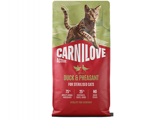Carnilove Cat Duck & Pheasant for Sterilised Cats