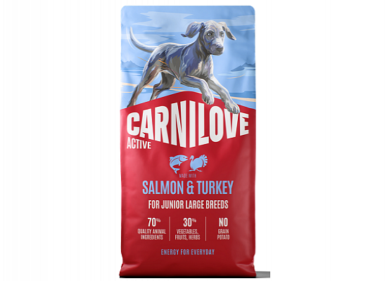 Carnilove Salmon & Turkey Junior Large Breeds