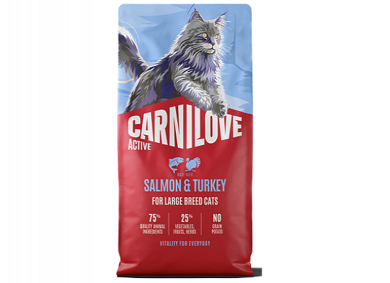 Carnilove Salmon & Turkey for Large Breed Cats