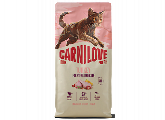 Carnilove True Fresh Turkey for Sterilised Cats