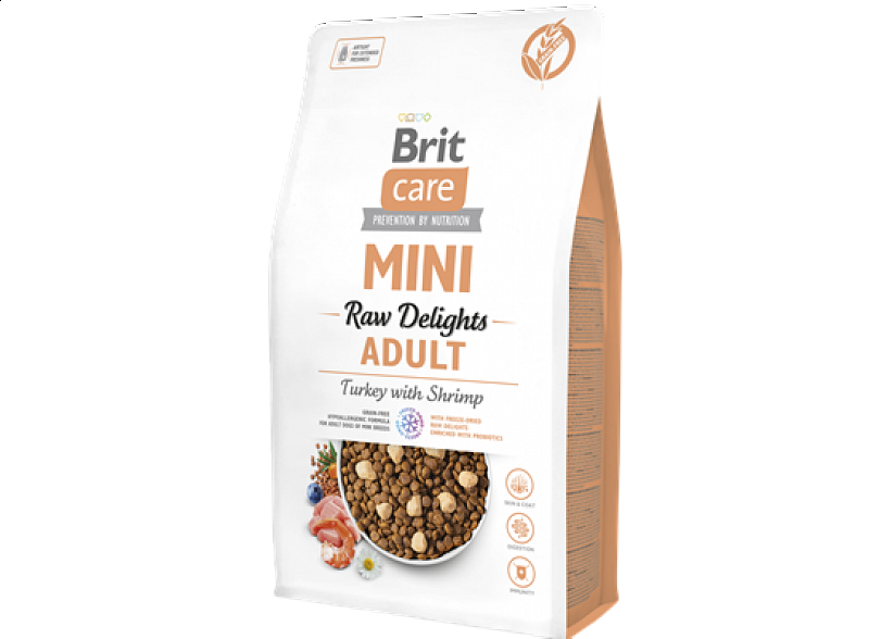 Freeze-Dried Raw Delights Turkey with Shrimp