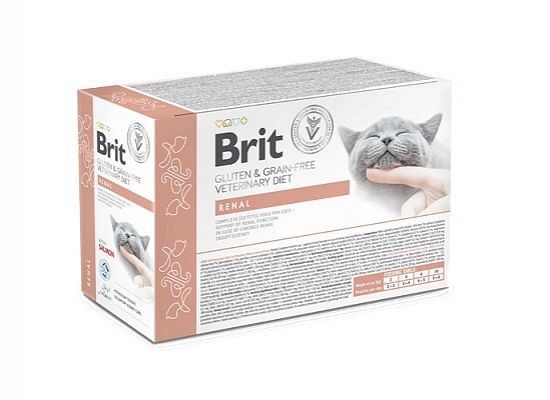 Grain Free Cat Fillets in Gravy Renal Φακελάκια