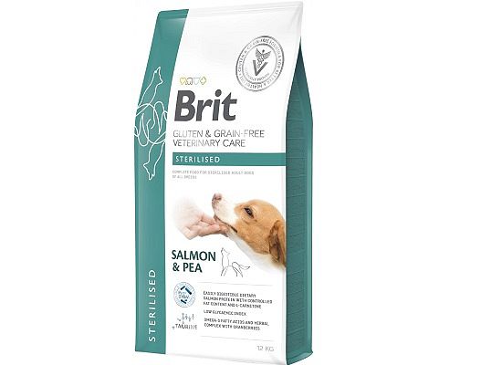 Veterinary Care Dog Grain Free Sterilised Salmon & Pea 