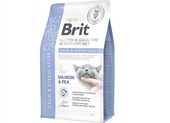  Cat Grain Free Calm & Stress Relief Salmon & Pea 