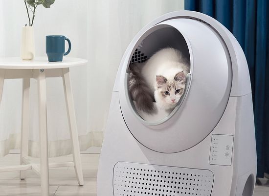 Έξυπνη αυτοκαθαριζόμενη τουαλέτα γάτας Scooper Young Version