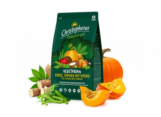 Christopherus Dog Vegetarian Pea, Tapioca with Pumpkin