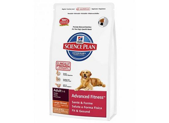 Hills Science Plan Canine Adult Advanced Fitness Large Breed Αρνί