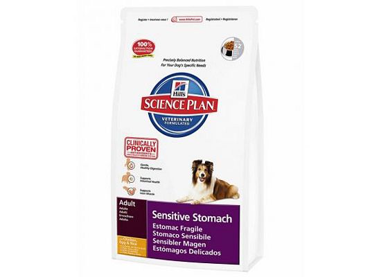 Hills Science Plan Canine Sensitive Stomach Chicken Egg & rice