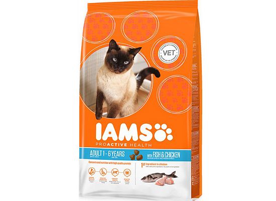 Iams Adult με Ψάρια Ωκεανού & Κοτόπουλο