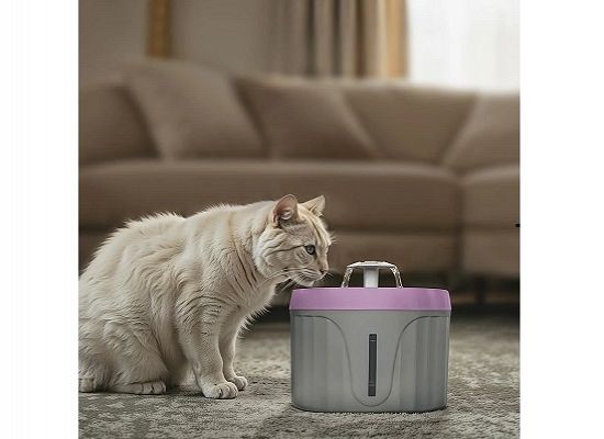 Πλαστικό Στρογγυλό Συντριβάνι για Γάτα