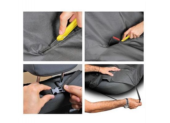 Προστατευτικό κάλυμμα πίσω καθίσματος PROTECTOR BASIC145x117