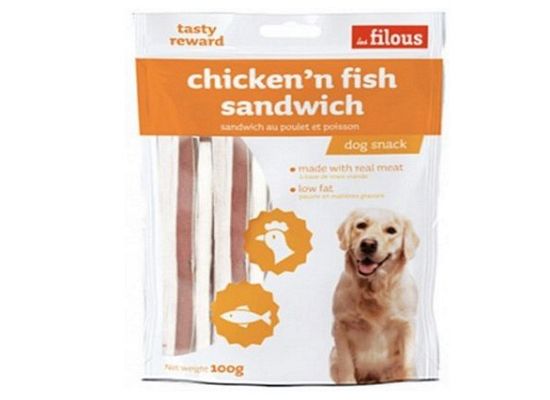 Les Filous Chicken N Fish Sandwich
