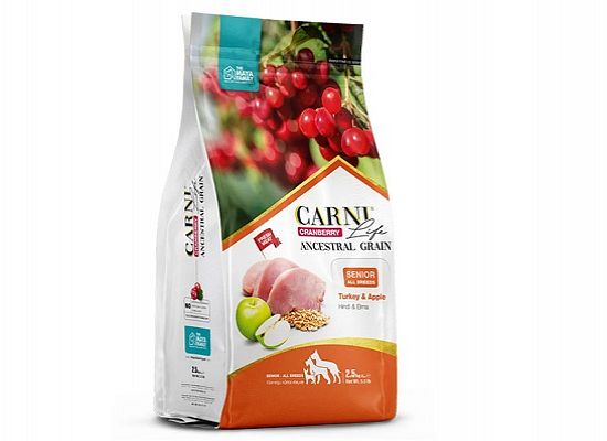 Carni Life Cranberry senior με γαλοπούλα και μήλο