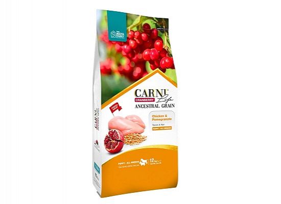 Carni Life Cranberry για κουτάβια με κοτόπουλο και ρόδι