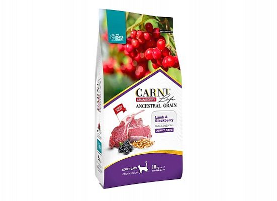 Carni Life Cranberry ενήλικες γάτες με αρνί και μύρτιλο.