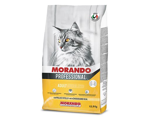 Morando Professional Cat Sterilized Chicken & Veal 12,5kg