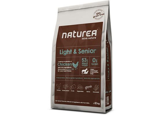 Naturea Light & Senior Chicken - Grain Free 26188