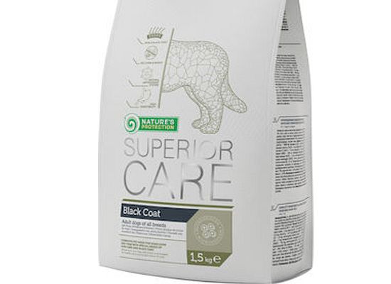 Nature’s Protection SUPERIOR CARE – BLACK COAT ADULT ALL BREADS – GRAIN FREE