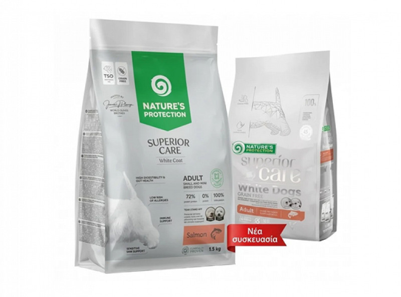 SUPERIOR CARE WHITE DOGS GRAIN FREE ADULT SALMON