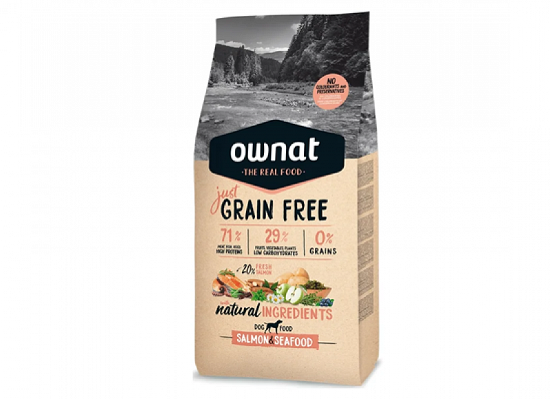 JUST Adult Σολομός & Θαλασσινά grain free