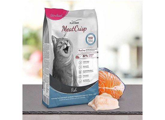 PLATINUM Meatcrisp Sterilised Fish με 83% Φρέσκο Ψάρι