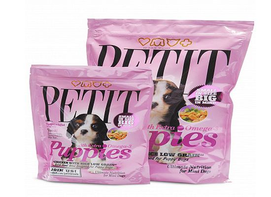 Petit Puppies Chicken & Rice formula
