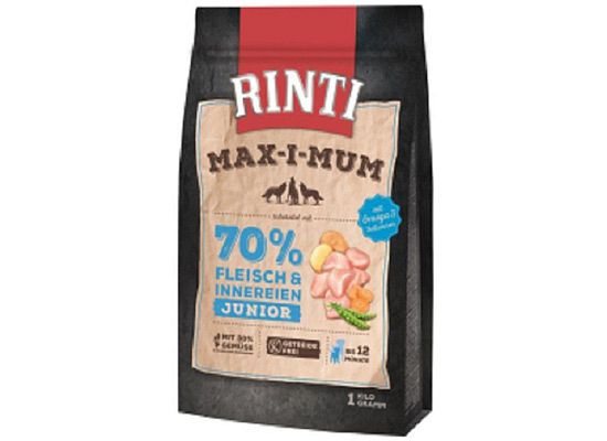 Rinti Max-i-mum Junior Κοτόπουλο Grain free