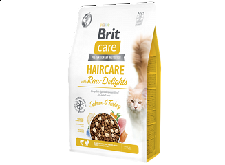 Cat Haircare with Raw Delights Salmon & Turkey