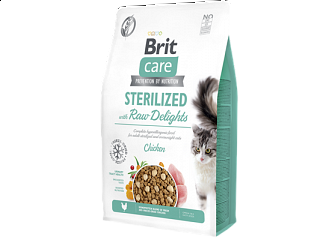 Cat Sterilised with Raw Delights Chicken