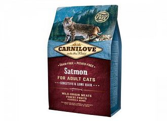 Carnilove Cat Grain Free Salmon - Sensitive  Long Hair