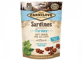 Carnilove Cat Snack Crunchy or Soft 50gr