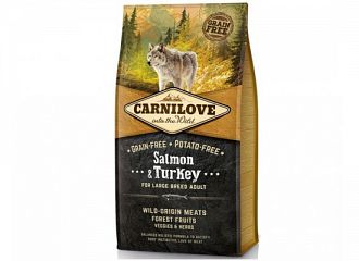 Carnilove adult  For Large Breed Salmon & Turkey 