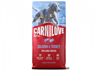 Carnilove adult  For Large Breed Salmon & Turkey 