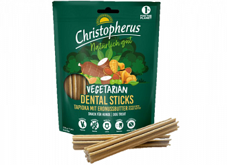 Dog Dental Stick Vegetarian Tapioca with Peanut Butter