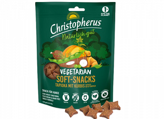 Dog Semi-moist Snack Vegetarian Tapioca with Pumpkin