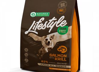 Lifestyle Grain Free Salmon with Krill - Junior