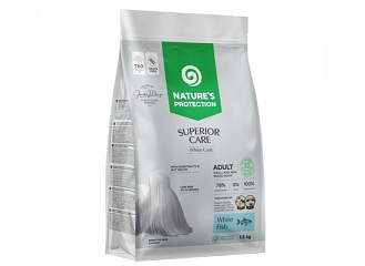 SUPERIOR CARE -WHITE DOGS ADULT SMALL & MINI WHITE FISH