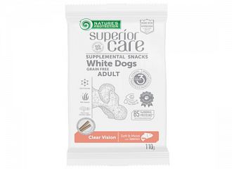 Superior Care White Dogs Clear Vision With Salmon  110gr