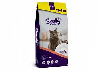 Premium Low Grain Τροφή για Στειρωμένες Γάτες με σολομό