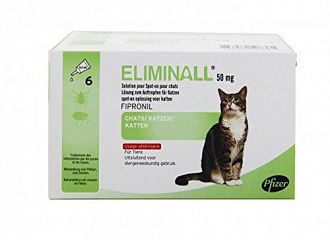 Eliminall Αντιπαρασιτικές αμπούλες για γάτες 2tmx