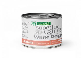 SOUP WHITE DOGS ALL BREEDS ADULT SALMON AND TUNA